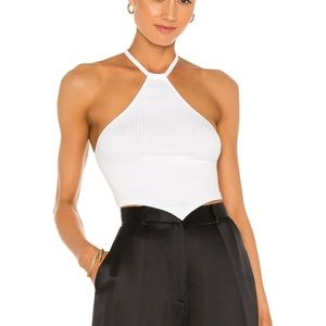 LNA Emmy Top White, Size XS